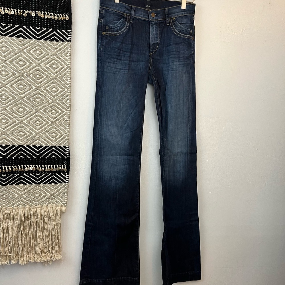 COH Hutton mid rise wide leg jeans